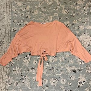 Zara Knit Crop Top- Lovely detailing in the back